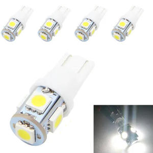 12 वी 10 एलईडी बल्ब W5W 194 168 5smd 5050 सुपर उज्ज्वल कार प्रकाश आंतरिक गुंबद मानचित्र लाइसेंस प्लेट के लिए - Product Image 2