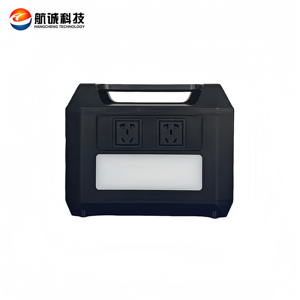 야외 태양 광 발전 순수 사인파 전기 발전기 충전식 Lifepo4 600W 손전등 휴대용 발전소 - Product Image 3