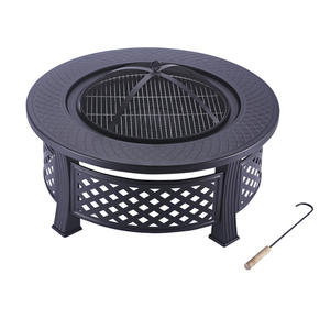 Gebakken Vat Roestvrij Staal In Hoogwaardige Houtskoolgrill Voor Buiten - Product Image 5