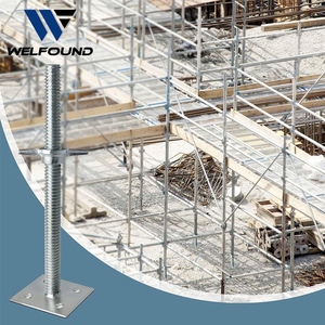 Giàn giáo U đầu jack cơ sở rỗng và rắn vít cơ sở Jack giàn giáo thép cho xây dựng - Product Image 3