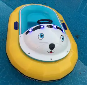 Новый дизайн животных Собака электрический водный бампер лодка для продажи