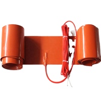 Couverture chauffante électrique en silicone de haute qualité 220V 230V 1000W avec thermostat pour chauffe-tambour de 55 gallons