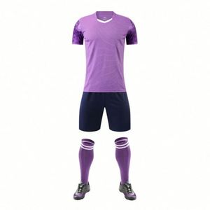 Conjunto de Uniforme de Fútbol Personalizado de Talla Grande con Calcetines, 100% Poliéster, Secado Rápido, Transpirable, Unisex, para Adultos - Product Image 2