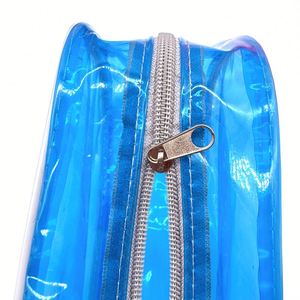 New Arrivals HEX Vintage Fashion Custom Logo Travel Cosmetic <b>Case</b> Frosted Waterproof Clear PVC Zipper <b>Makeup</b> - Product Image 6