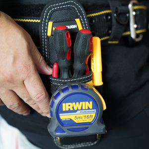 MELOTOUGH Heavy Duty Tradesman Mini <strong>Work</strong> Electricians Tool <strong>Pouch</strong> 6 Pockets Hammer Holder Fit for Various Sized - Product Image 4