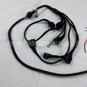 Harnais de conversion de bobine intelligent Vag R8, 1 mètre, gaine en nylon, IP65, faisceau de câblage 12 V - Product Image 2
