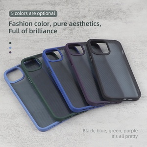 Funda <span class=keywords><strong>de</strong></span> Teléfono Híbrida Translúcida <span class=keywords><strong>de</strong></span> <span class=keywords><strong>Fibra</strong></span> <span class=keywords><strong>de</strong></span> Carbono al por Mayor, Fundas <span class=keywords><strong>de</strong></span> Teléfono Móvil <span class=keywords><strong>de</strong></span> Diseño <span class=keywords><strong>de</strong></span> Lujo para iPhone 14 Pro Max - Product Image 2
