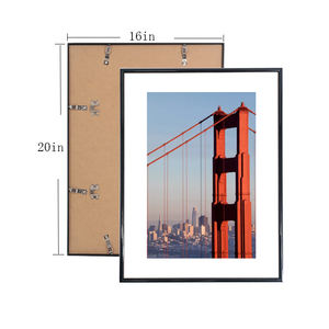 <span class=keywords><strong>Cadre</strong></span> <span class=keywords><strong>photo</strong></span> noir <span class=keywords><strong>pas</strong></span> <span class=keywords><strong>cher</strong></span> 24x36 50x70 pour affiche murale à suspendre - Product Image 2