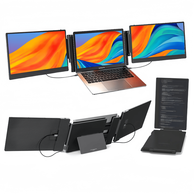 Consumer Electronics 14" FHD Laptop Screen Extender LCD Monitors Designed for Desktops Computer Gaming PC