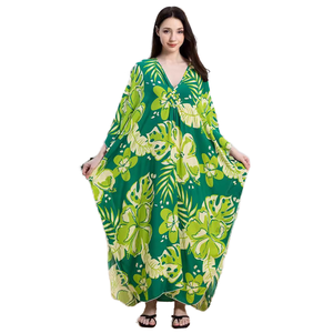 Abaya de Verano Tejida a Mano, de Poliéster, Manga Larga, Holgada, Talla Grande, para Playa, Secado Rápido, Transpirable, Ropa para Bodas - Product Image 1