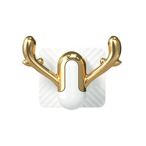 Estante de lujo para zapatillas de baño, estante de almacenamiento montado en la pared sin necesidad de taladro, diseño rectangular duradero para comercio electrónico transfronterizo - Product Image 3