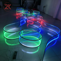 ZKAI Neuheiten Weihnachtsideen Dekoration LED RGB Lichtband Weihnachtsbaum für Veranstaltungen und Partys
