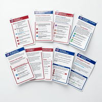 US Citizenship Flash Cards 2025 Bilingue Anglais Espagnol Naturalisation Guide d'étude avec 100 Questions Réponses