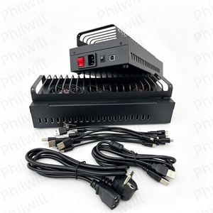 Caja de servidor para granja de clics, caja HUB para teléfono Android con WIFI, estación de acoplamiento USB de 80 puertos, chasis de control de grupo para 80 teléfonos móviles - Product Image 3