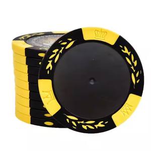 Fichas de póquer real de muestra <span class=keywords><strong>gratis</strong></span> con logotipo personalizado 14g 40mm fichas de arcilla en blanco fichas numeradas - Product Image 6