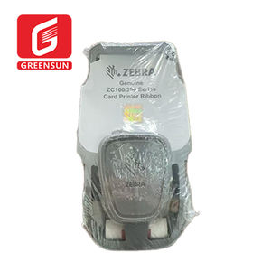 Ruban d'imprimante de cartes PVC <span class=keywords><strong>Zebra</strong></span> ZC100/ZC300, ruban <span class=keywords><strong>Zebra</strong></span> 800300-250EM YMCKO - Product Image 1