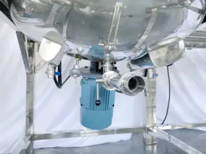 ماكينة تصنيع ESKO لصنع مطهر اليدين ، خط خلط الصابون السائل والمبيض