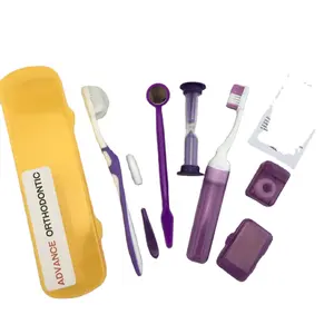 Portable Oral Dental Care Hygiene 8item Orthodontic Kit