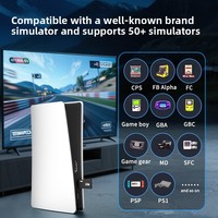 Console de jeu Android Q10SE RS5 4K, jeux 3D 5G, lecteur multimédia 2-en-1, mémoire 64 Go, 20000-30000 jeux intégrés, extension par carte TF