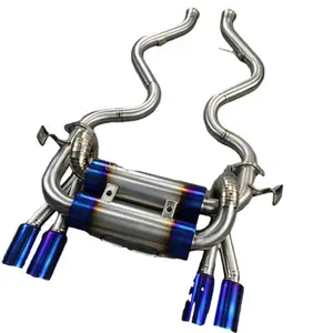 Auto Parts Stainless Steel Manifold Downpipe Exhaust Sport Pipe for Bmw M5 Exhaust