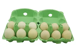 卵トレイ紙卵包装トレイボックスを作るための生分解性使い捨て紙パルプ