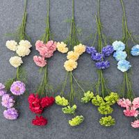 Fleurs artificielles en soie Dragon Carp à 4 têtes, fournitures florales de mariage, arrangements de roses Koi, pivoines, décoration intérieure pour salon et maison