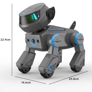 SJY-BG1546 NUEVO Perro Robot IA Inteligente para Movimientos de Baile Controlados, Giro Invertido, Juguete Educativo STEM de Plástico - Product Image 6