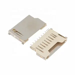 Bộ Kết Nối Khe Cắm Thẻ Nhớ SD MMC / SD Ngắn Loại 11P Ngắn Loại Ổ Cắm Thẻ Nhớ SD - Product Image 1