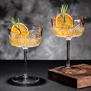 Copa de Postre Creativa Retro con Relieve para Té de <span class=keywords><strong>la</strong></span> <span class=keywords><strong>Tarde</strong></span>, Fruta, Helado, Copa de Cóctel Arco del Triunfo - Product Image 5