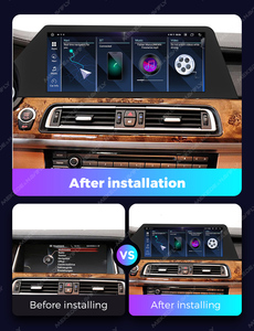 MEKEDE Snapdragon 668S <span class=keywords><strong>Android</strong></span> pantalla <span class=keywords><strong>MTK</strong></span> 8259 2 + 64 Car-play auto 8Core 4G WiFi para BMW Serie 7 F01 F02 navegación GPS - Product Image 3