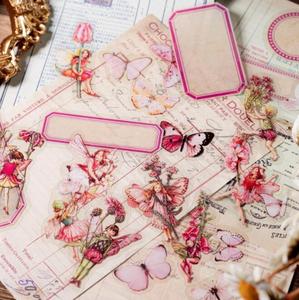 50pcs Packing fairy Forest Pet <strong>Scrapbook</strong> <strong>Stickers</strong> - Product Image 3