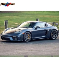 Accessoires en fibre de carbone 718 982 mise à niveau vers GT4RS lifting voiture pare-chocs grill bodykit pour Porsche Cayman Boxster 718 982 kit carrosserie