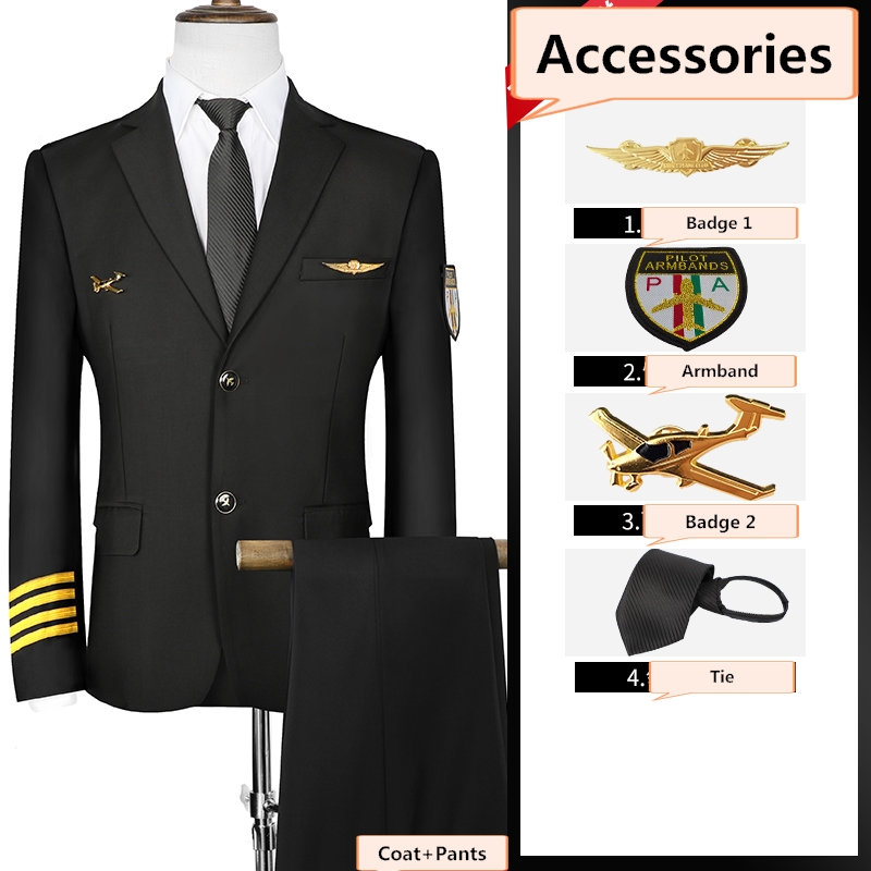 Cappotto 1+Pantaloni+4 accessori