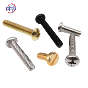 Chất lượng cao <span class=keywords><strong>6</strong></span> <span class=keywords><strong>32</strong></span> 40 5mm 10mm Brass Pan đầu vít M2 M3 M4 M5 M6 M8 M10 SUS304 316 thép không gỉ Phillips Pan đầu vít - Product Image 1