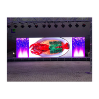 Pantalla LED comercial Pantalla Digital para interiores y exteriores Pantalla de fondo virtual transparente Tablero HUB para eventos Pantalla de concierto de escenario
