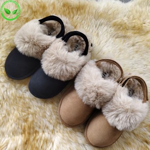 Stivali da Neve in Peluche Morbidi e Comodi Pantofole Casual per Bambini e Bambine con Sacchetto Antipolvere per Mantenersi al Caldo - Product Image 1