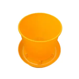 KD649 mangeoires et abreuvoirs en plastique pour l'alimentation de la ferme, 15kg, 20kg, 40kg, seau pour volaille de canard