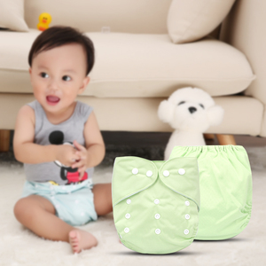 Babys how Custom Printed Windel Atmungsaktive Wildleder Stoff Tasche Wasch bar Wechselbar 0 bis 2 Jahre Baby Urin Windel Blank Design - Product Image 3