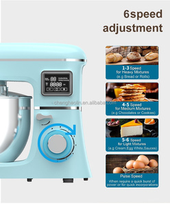 Robot pâtissier électrique 8L 1800W pour la cuisine domestique, batteur à œufs, mélangeur de crème, machine de cuisson, batteur sur socle Kitchen Master - Product Image 5