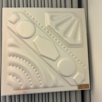 Dalles de plafond 3D en polystyrène expansé (EPS) imperméables et résistantes au feu, faciles à installer, pour la décoration intérieure