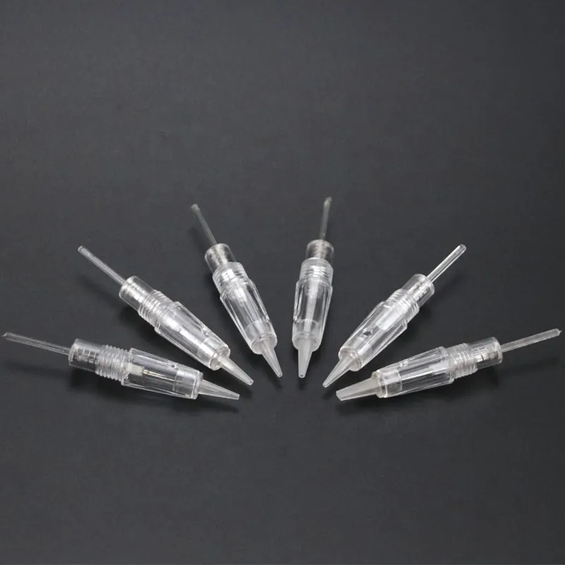 プロの使い捨て永久化粧機針タトゥーカートリッジ針マイクロブレード針