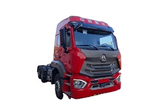 2025 AÑO VENTAS CALIENTES CNG Tractor Trucks SINOTRUK HOWO 400HP 6x4 Prime Mover 10 neumáticos de ruedas Tractor camión remolque cabeza con camión Tractor automático - Product Image 5