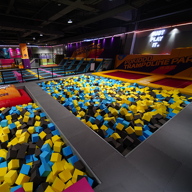 Customize Indoor Playground Trampoline Park with