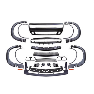 Kit d'accessoires de carrosserie automobile : Cache-pare-chocs avant avec élargisseurs d'ailes pour <span class=keywords><strong>Dodge</strong></span> <span class=keywords><strong>Challenger</strong></span> 2015 à <span class=keywords><strong>2022</strong></span>, style Demon - Product Image 1