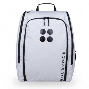 Muestra gratuita de bolsas de pádel de poliéster de alta calidad, mochila para raqueta con diseño de moda y logotipo personalizado - Product Image 4