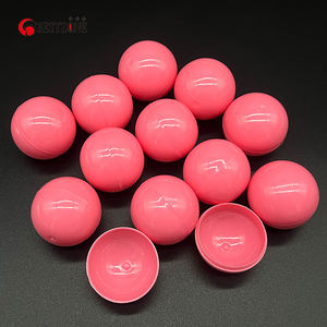 Макрон 38 мм или 3,8 см, полупрозрачная полуцветная капсула, оптовый торговый автомат, игрушечная Пластиковая Капсула - Product Image 3