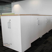 2026 KL-42 Venta al por mayor directa Patas de metal modernas para muebles Estación de trabajo de computadora Escritorio de oficina Modular Personalizable