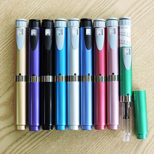 Inyector Automático Reutilizable de Metal V2 60IU, Cartucho de 3 ml, Terapia de Péptidos, OEM, Alta Calidad, Bajo <span class=keywords><strong>Precio</strong></span>, Cuerpo de Vidrio, Ecológico - Product Image 2