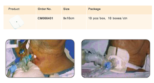 Bedah tenggorokan busa luka berpakaian medis steril perawatan luka lembut bantalan busa tenggorokan busa berpakaian - Product Image 5