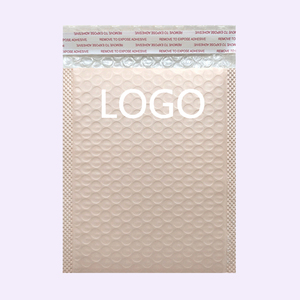 En gros, Pochette à bulles rose clair en film co-extrudé, sac en mousse épaissi, imperméable et antichoc pour emballage express 15x20+4cm - Product Image 1